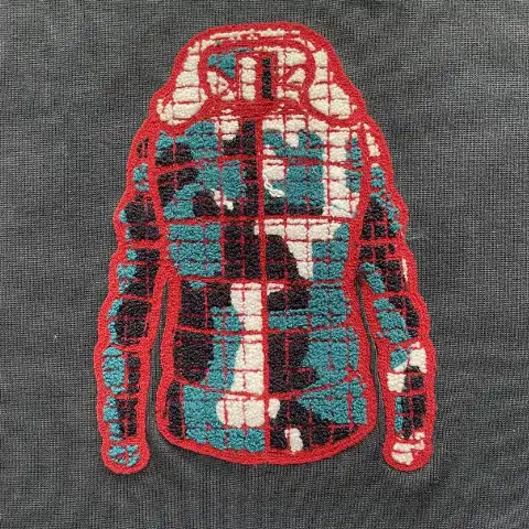 Custom Chenille Embroidery | 3D Gou-Leng Chain-Stitch Embroidery on Camo Jackets