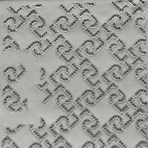 Breathable laser-cut openwork embroidery | Cut-out eyelet embroidery of the LIUJO bag logo