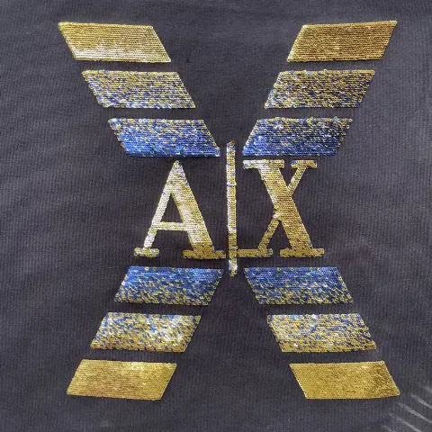 Custom Two-Tone Flip Sequin Embroidery | Gradient Sequin Embroidery
