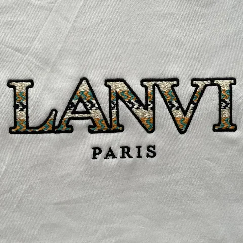 Retro Ethnic-Style Letter Cross-Stitch Computerized Embroidery Custom Processing
