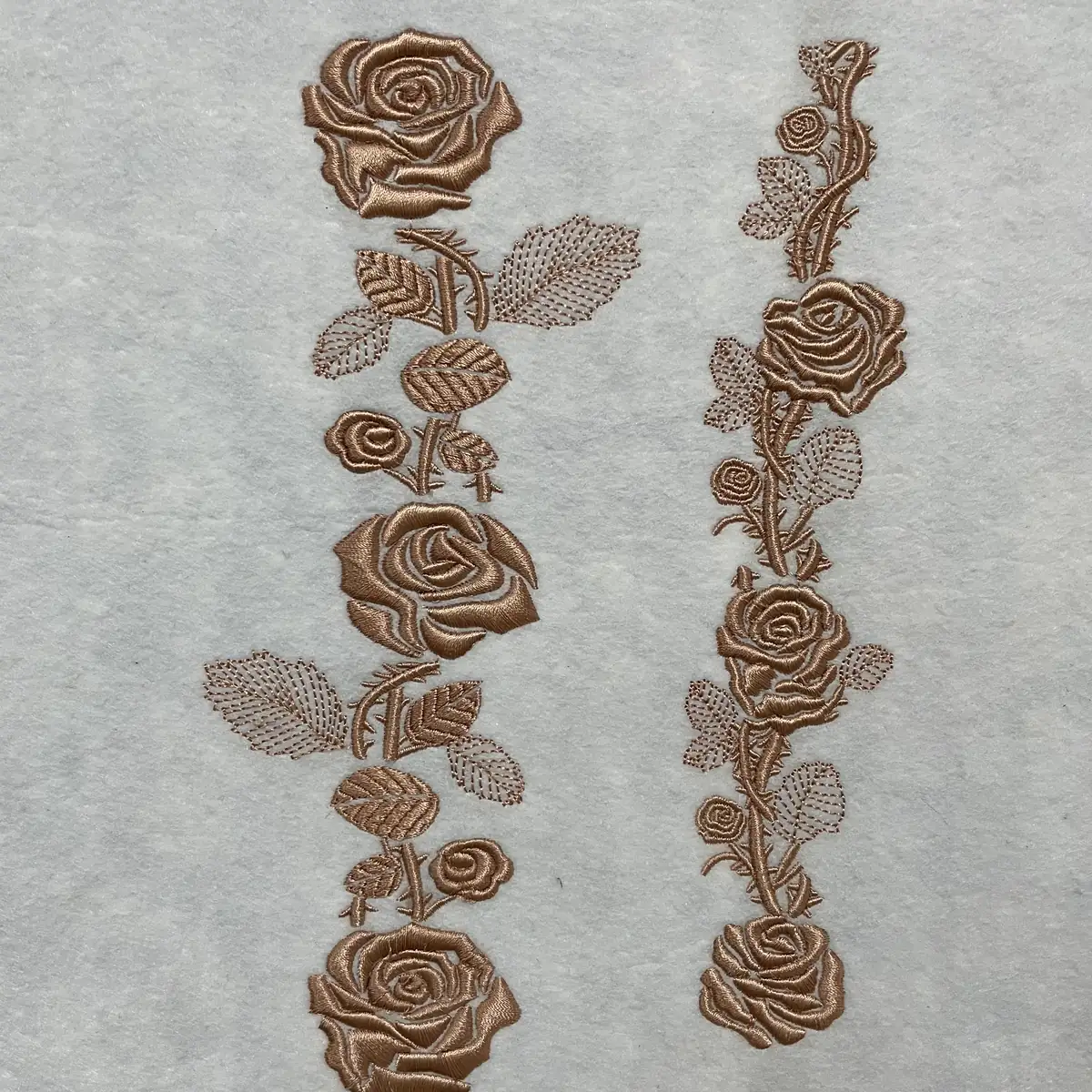法式复古女装花边玫瑰花3D立体发泡绣